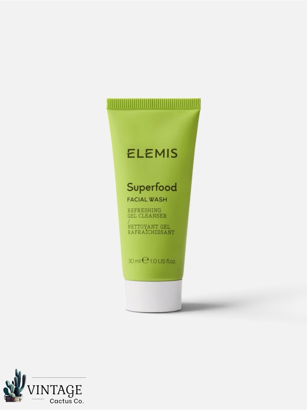 New! Elemis Superfood Facial Wash Prebiotic Superfood Gel Cleanser Travel Size